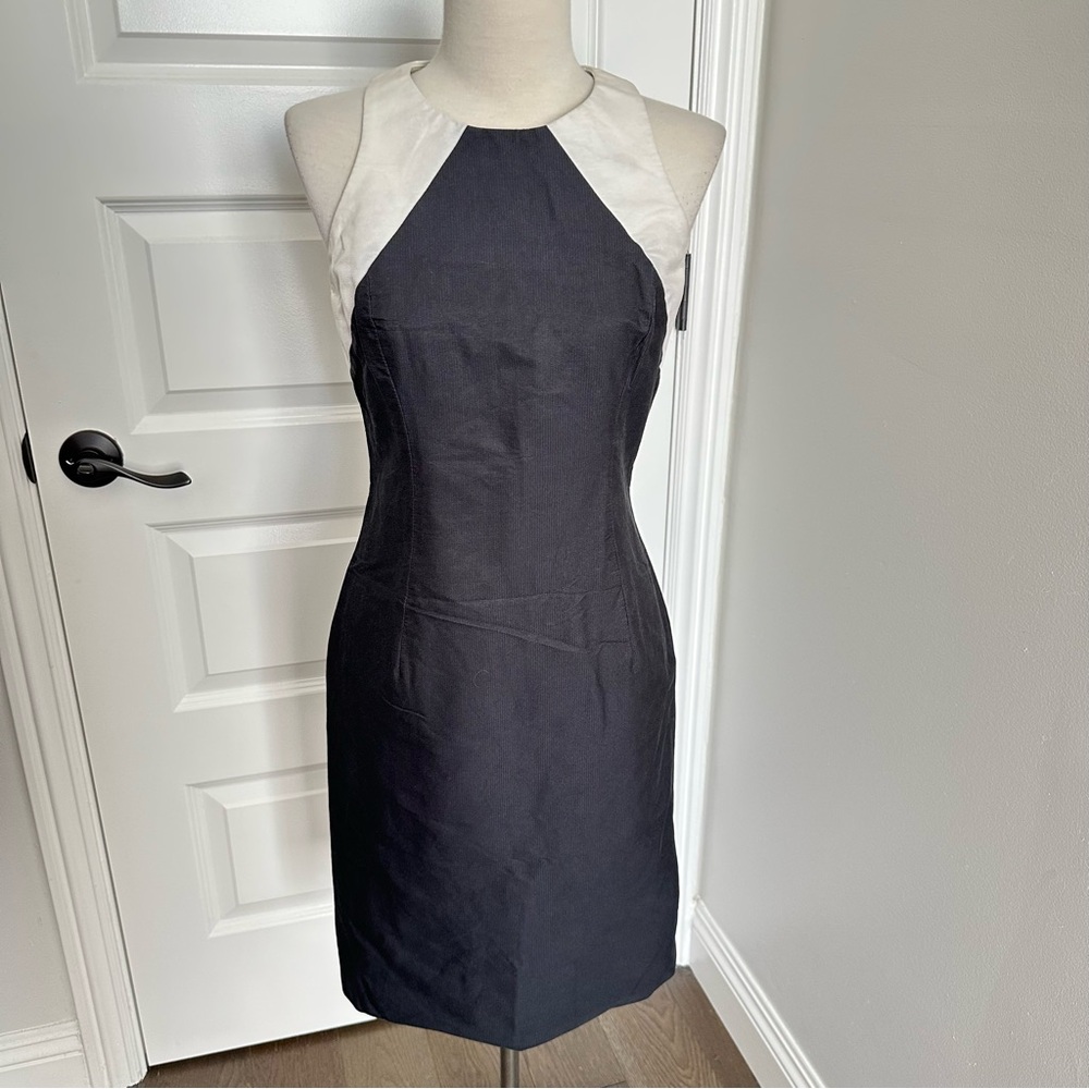 Chic Black and White Dress